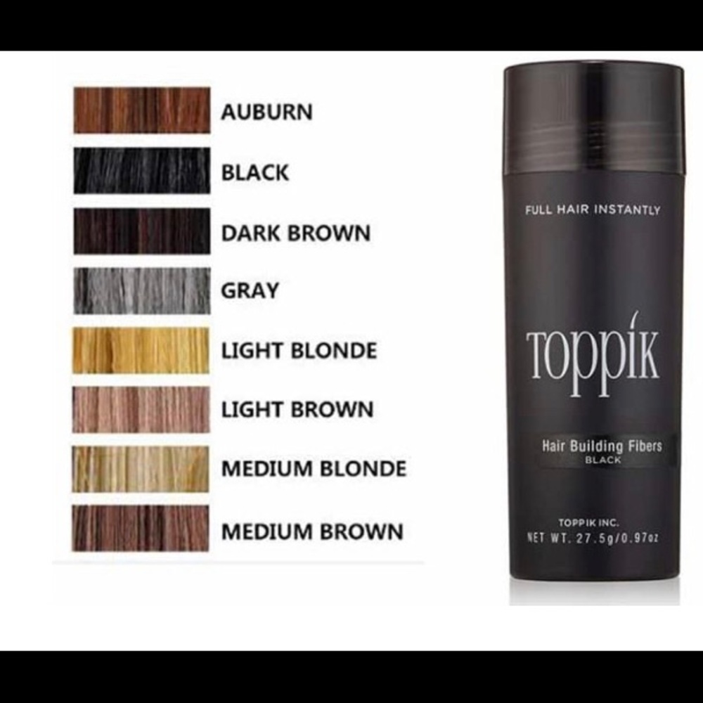 Toppik hair fibers